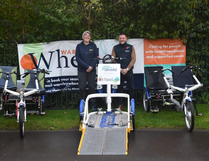 Shield Services Group is Sponsoring Local Charity Warmley Wheelers