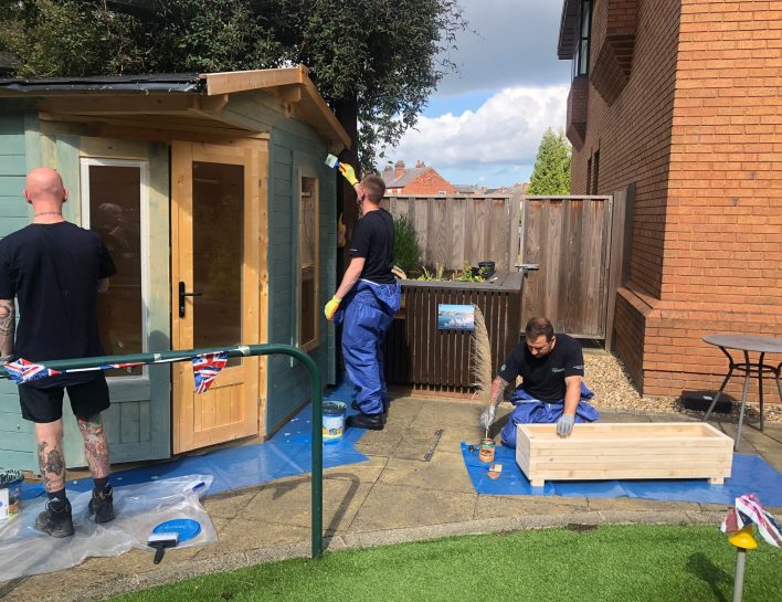 Forget Me Not Garden Receives a Makeover